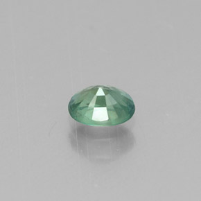 Alexandrita multicolorido natural 0,13ct, corte oval, VS