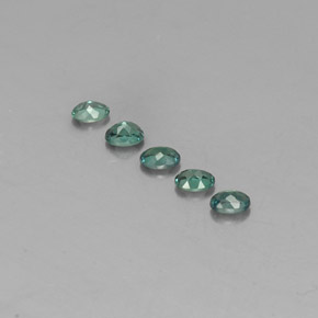 Pedras preciosas de alexandrita multicolorido natural de  ct, corte oval, VS