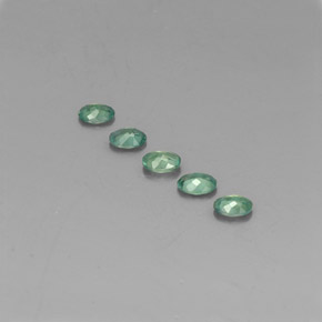 Pedras preciosas de alexandrita multicolorido natural de  ct, corte oval, VS