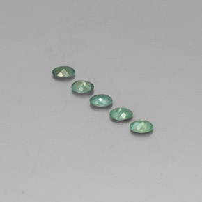 Pedras preciosas de alexandrita multicolorido natural de  ct, corte oval, VS