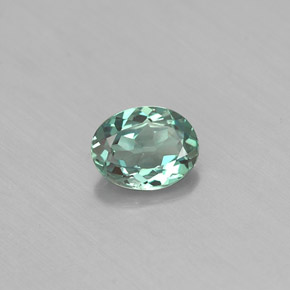 Alexandrite Verde/Vermelho Natural 0.35ct, Corte Oval, VS-SI