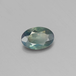 Alexandrita multicolorido natural 0,43ct, corte oval, VS