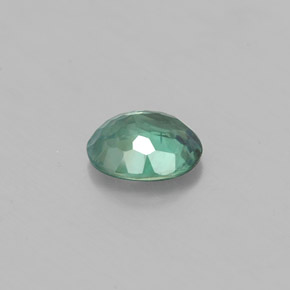 Alexandrita multicolorido natural 0,47ct, corte oval, VS