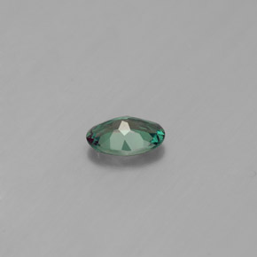 Alexandrita multicolorido natural 0,36ct, corte oval, VS-SI