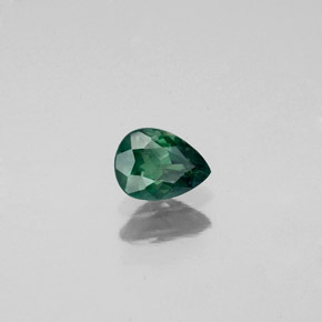 Alexandrita multicolorido natural 0,33ct, formato de pêra, VS