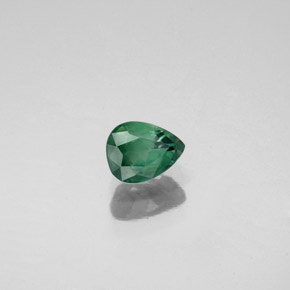 Alexandrita multicolorido natural 0,50ct, formato de pêra, VS