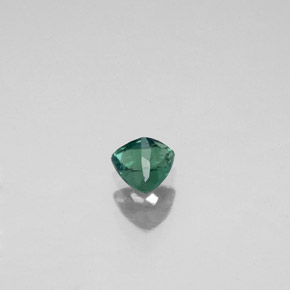 Alexandrita multicolorido natural 0,32ct, trillion, VS-SI