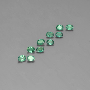 Pedras preciosas de alexandrita multicolorido natural de  ct, corte oval, VS