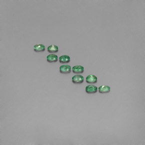 Pedras preciosas de alexandrita mudança de cor natural de  ct, corte oval, VS