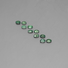 Pedras preciosas de alexandrita multicolorido natural de  ct, corte oval, VS