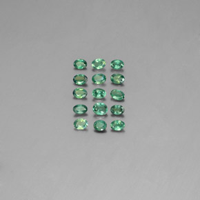 Pedras preciosas de alexandrita multicolorido natural de  ct, corte oval, VS