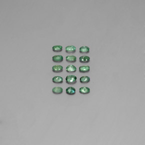 Pedras preciosas de alexandrita multicolorido natural de  ct, corte oval, VS