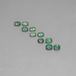 Pedras preciosas de alexandrita multicolorido natural de  ct, corte oval, VS