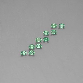 Pedras preciosas de alexandrita multicolorido natural de  ct, corte oval, VS
