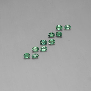 Pedras preciosas de alexandrita multicolorido natural de  ct, corte oval, VS