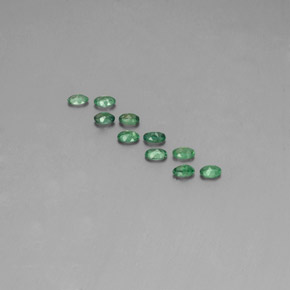 Pedras preciosas de alexandrita multicolorido natural de  ct, corte oval, VS