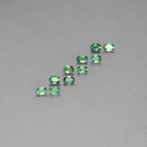 Pedras preciosas de alexandrita multicolorido natural de  ct, corte oval, VS