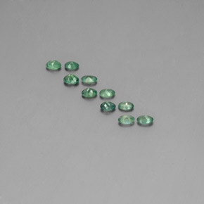 Pedras preciosas de alexandrita multicolorido natural de  ct, corte oval, VS
