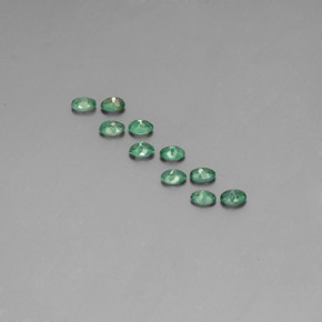 Pedras preciosas de alexandrita multicolorido natural de  ct, corte oval, VS