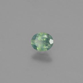 Alexandrite Verde/Vermelho Natural 0.46ct, Corte Oval, VS