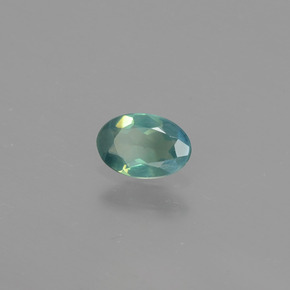 Alexandrite Verde/Vermelho Natural 0.39ct, Corte Oval, VS