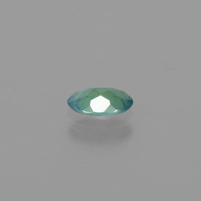 Alexandrite Verde/Vermelho Natural 0.39ct, Corte Oval, VS
