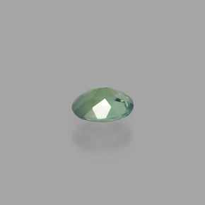 Alexandrita multicolorido natural 0,36ct, corte oval, VS