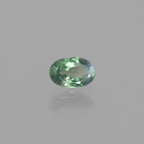 Alexandrita multicolorido natural 0,65ct, corte oval, VS