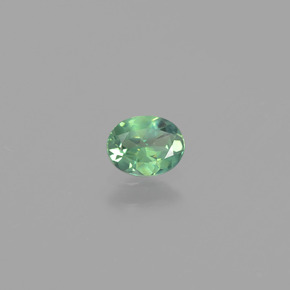 Alexandrite Verde/Vermelho Natural 0.37ct, Corte Oval, VS
