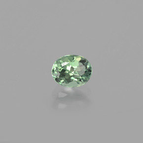 Alexandrita multicolorido natural 0,48ct, corte oval, VVS-VS