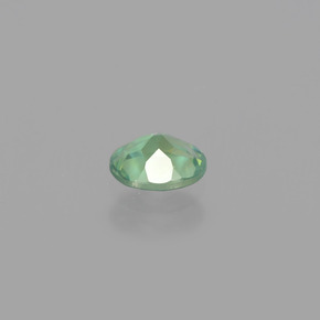 Alexandrita multicolorido natural 0,41ct, corte oval, VS