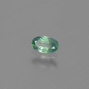 Alexandrita multicolorido natural 0,27ct, corte oval, VS