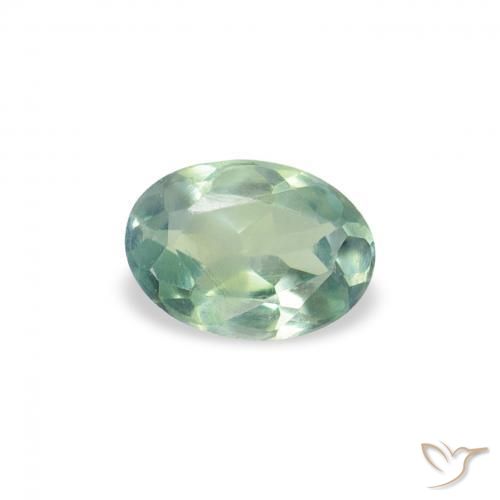 Alexandrite Verde Menta Claro Natural 0.07ct, oval, VVS-VS