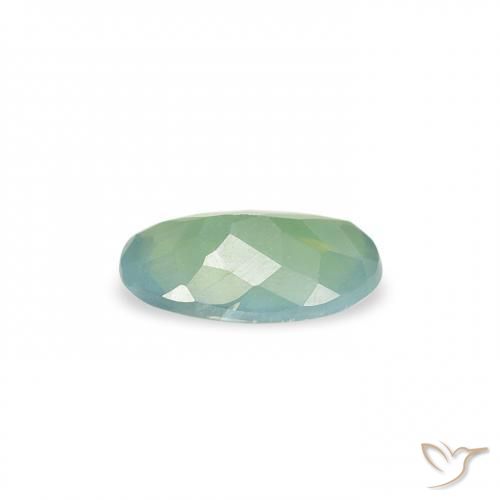 Alexandrite Verde Menta Claro Natural 0.34ct, oval, VS-SI