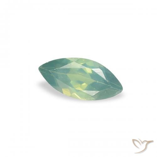 Alexandrite Verde médio Natural 0.16ct, Marquesa, VVS-VS