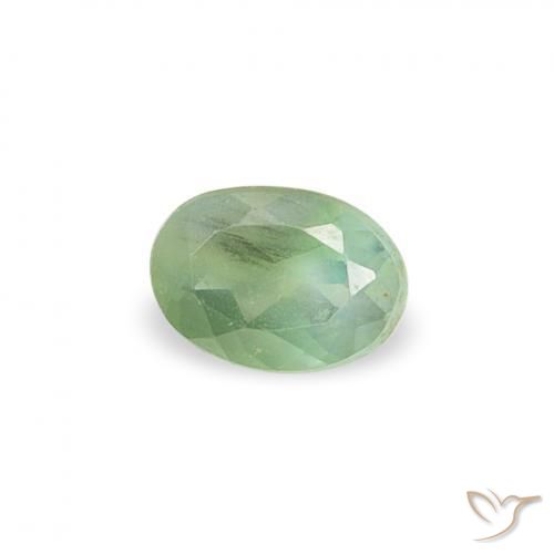 Alexandrite Verde Sálvia Natural 0.12ct, oval, VVS-VS