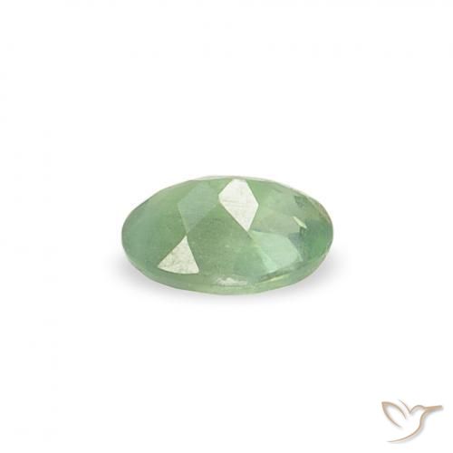 Alexandrite Verde Sálvia Natural 0.12ct, oval, VVS-VS