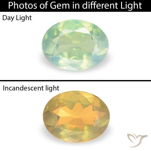 0.10ct Natural Verde Pêra Claro Alexandrite, oval, VVS-VS