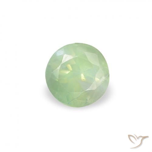 Alexandrite Medium Light-Green Natural 0.19ct, Redondo, VVS-VS