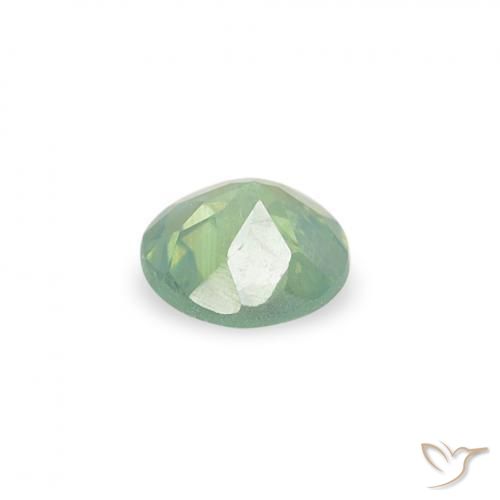 Alexandrite Luz verde Natural 0.11ct, Redondo, VS-SI