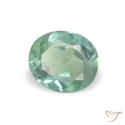 Alexandrite Verde Mar Claro Natural 0.15ct, oval, VS