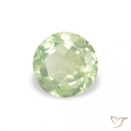 Alexandrite Amarelo verde Natural 0.28ct, Redondo, VS