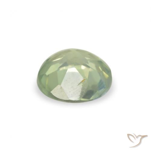Alexandrite Amarelo verde Natural 0.28ct, Redondo, VS