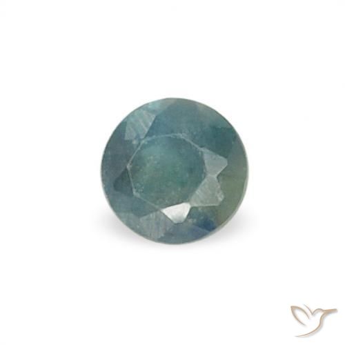 Alexandrite Azul esverdeado Natural 0.03ct, Redondo, VS