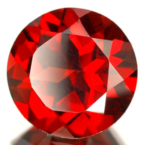 Granada Almandina Vermelho Natural 2.10ct, Corte Redondo, VS