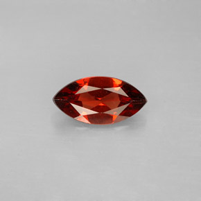 Granada Almandina Vermelho Natural 1.16ct, Marquesa, VS-SI