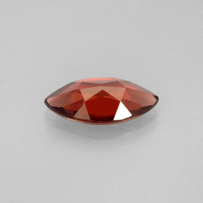Granada almandina vermelho natural 1,18ct, marquise, VVS-VS
