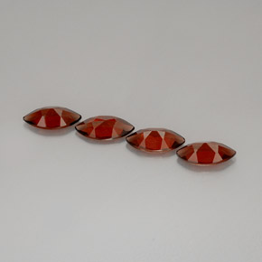 Pedras preciosas de Granada Almandina Laranja Vermelho natural de  ct, Marquesa, VS