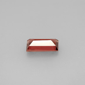 Granada almandina vermelho natural 1,08ct, baguete, VVS-VS