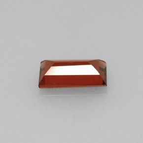 Granada Almandina Vermelho Natural 0.98ct, baguete, VVS-VS